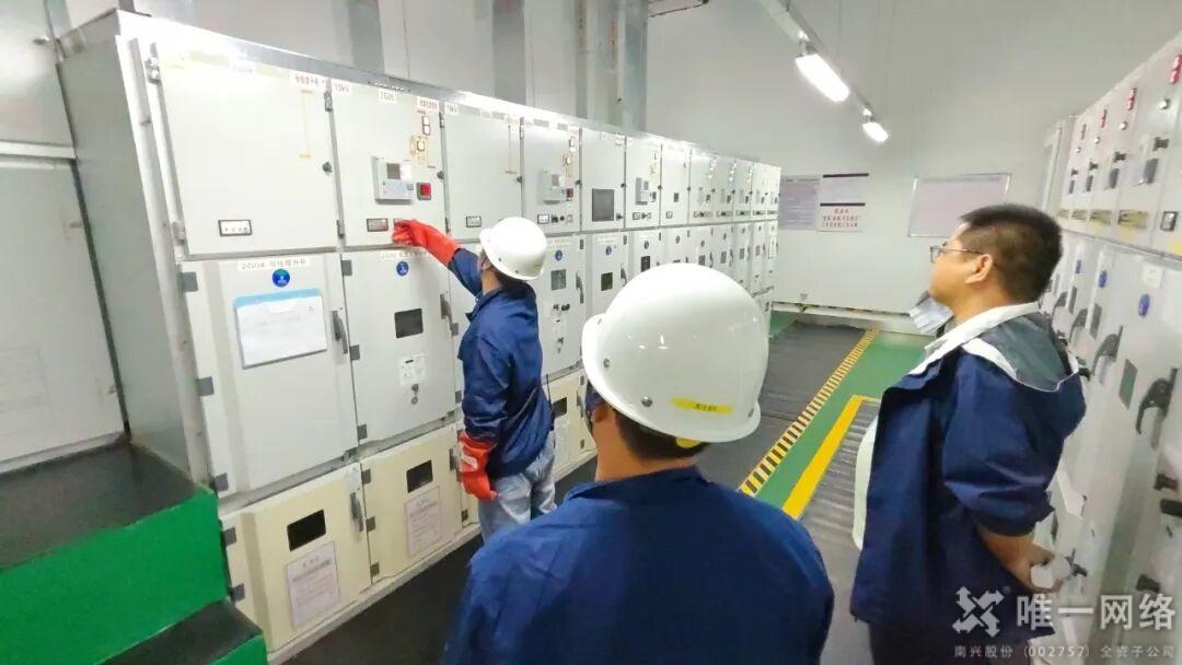 唯一网络志享数据中心双路市电中断柴发带载应急演练圆满完成