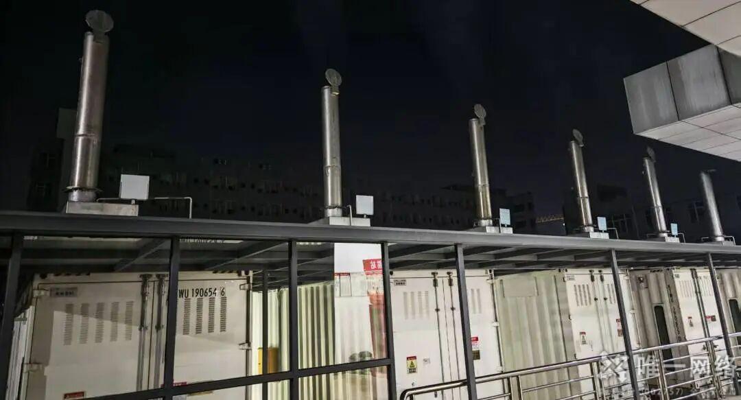 唯一网络志享数据中心双路市电中断柴发带载应急演练圆满完成